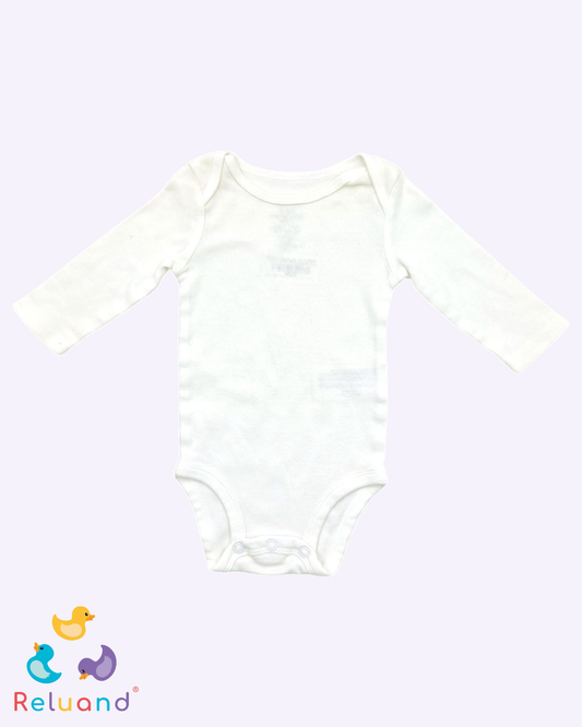 Conjunto X3 prendas: body blanco, chaleco gris y pantalón azul petroleo, Talla 0 a 3 meses.