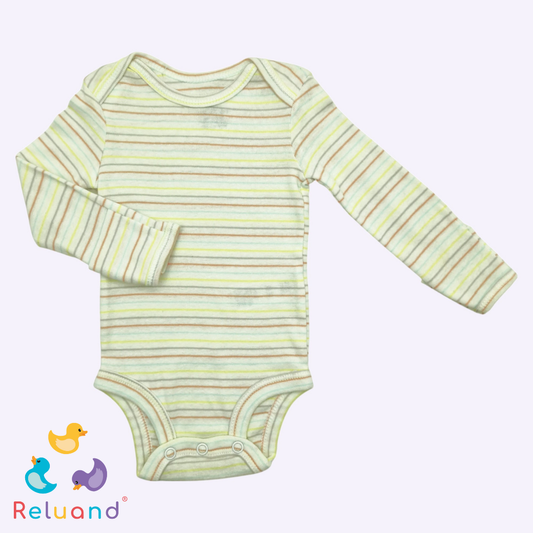 Set bodies X3 manga corta, rosado unicolor, rosado pastel con rayas y blanco con rayas de colores, Tallas NB.