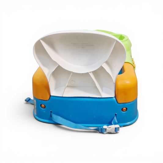 Silla de Comer Tipo Booster Safety First Azul Verde y Naranja | Usada