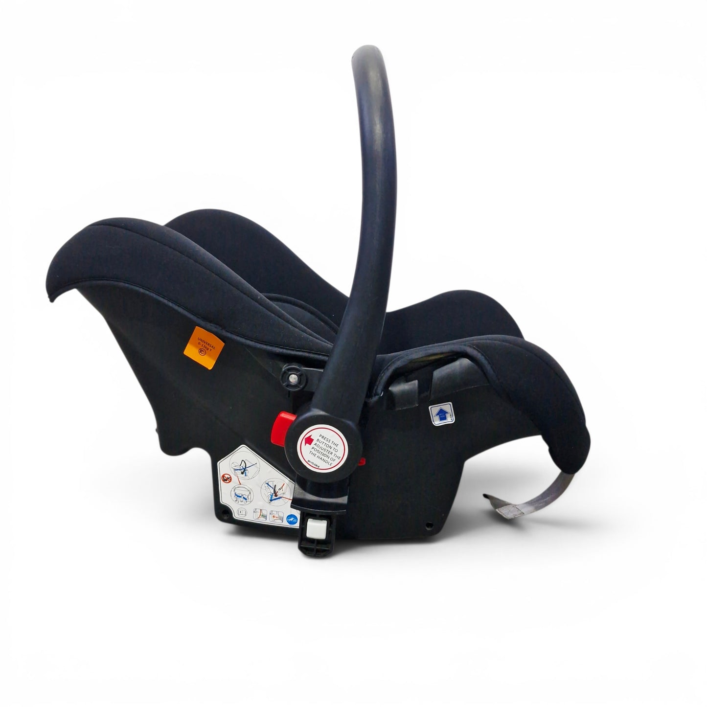 Silla de Carro Tipo Huevito Cynebaby Negra — 0 a 13 kg | Usada
