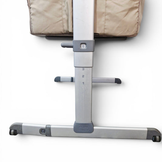 Cuna Colecho Chicco Next2Me Beige — 6 Niveles de Altura | Usada