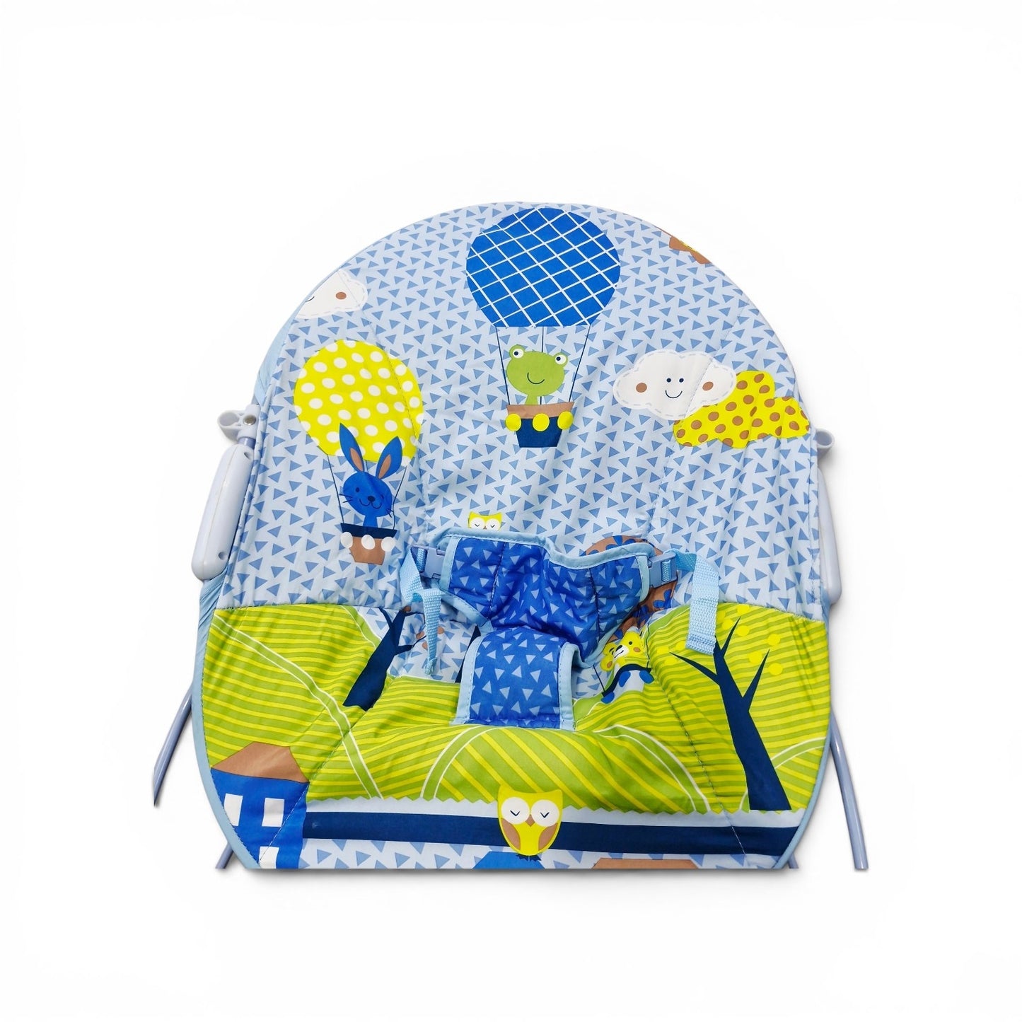 Silla Mecedora Vibradora Bebesit Azul Oscuro | Usada