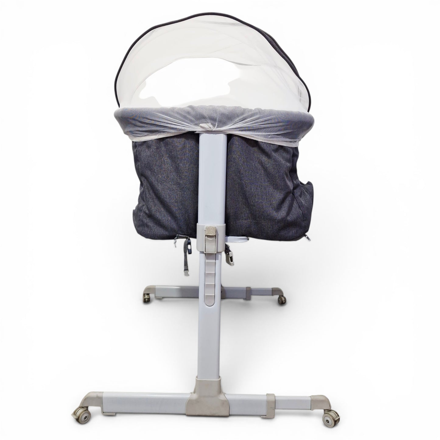 Cuna Colecho Gese Baby Gris Oscuro — Adaptable a la Cama | Usada