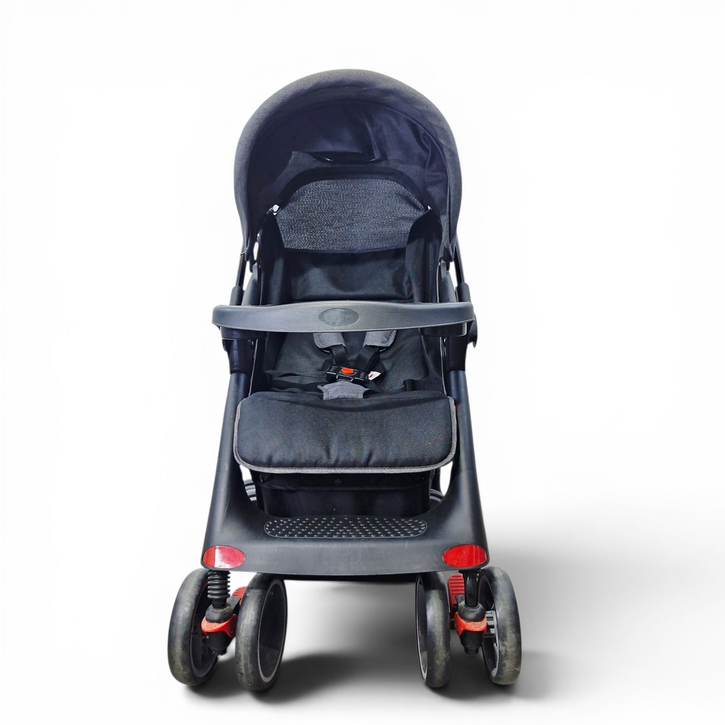 Coche Jumpy Premium Gris Oscuro — 3 Posiciones de Reclinado | Usado