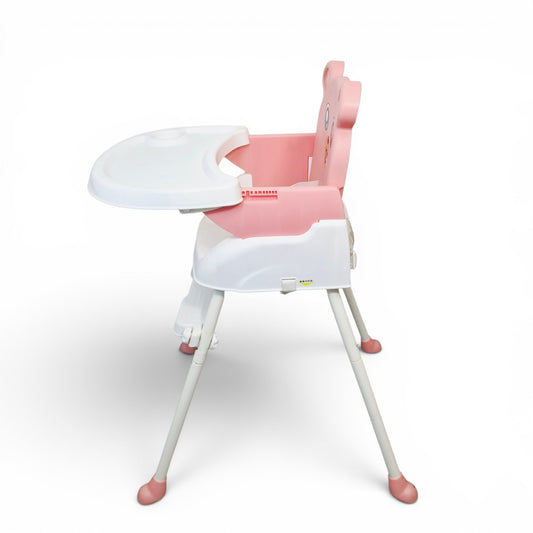 Silla de Comer de Piso Palo de Rosa — Alta, Baja o Ajustable al Comedor | Usada