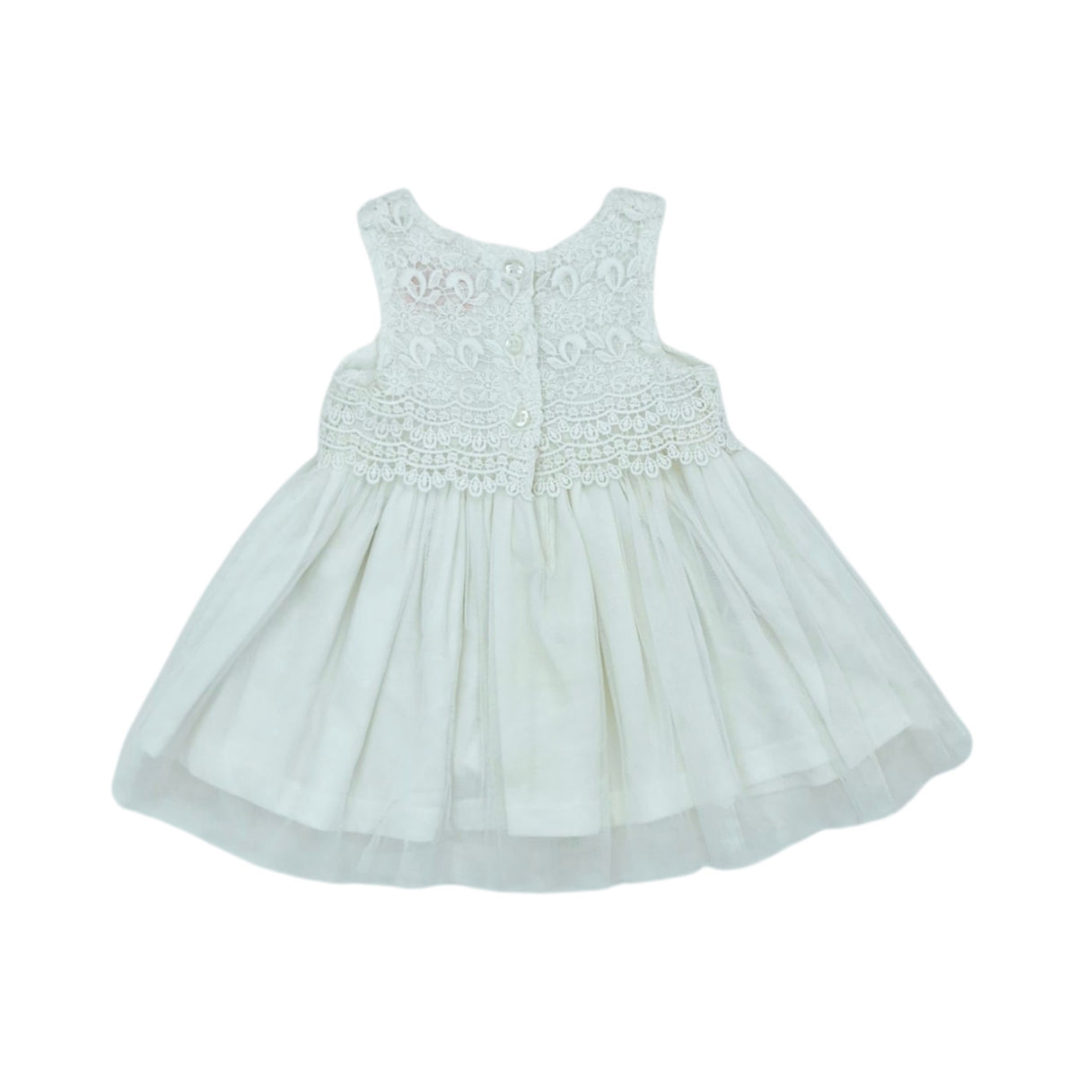 Vestido elegante para bebe niña — Talla 3 a 6 meses | Usado