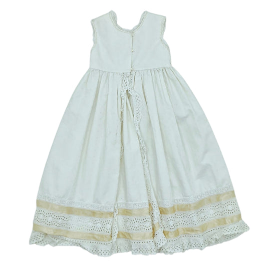 Vestido ajuar de bautizo — Talla 6 a 12 meses | Usado