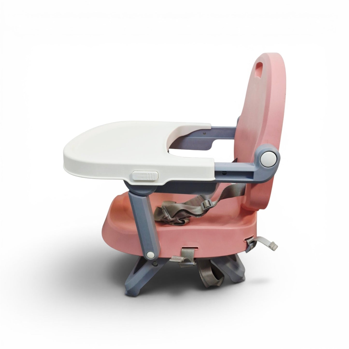 Silla de Comer Tipo Booster Carestino Rosada — Plegable y Portátil | Usada