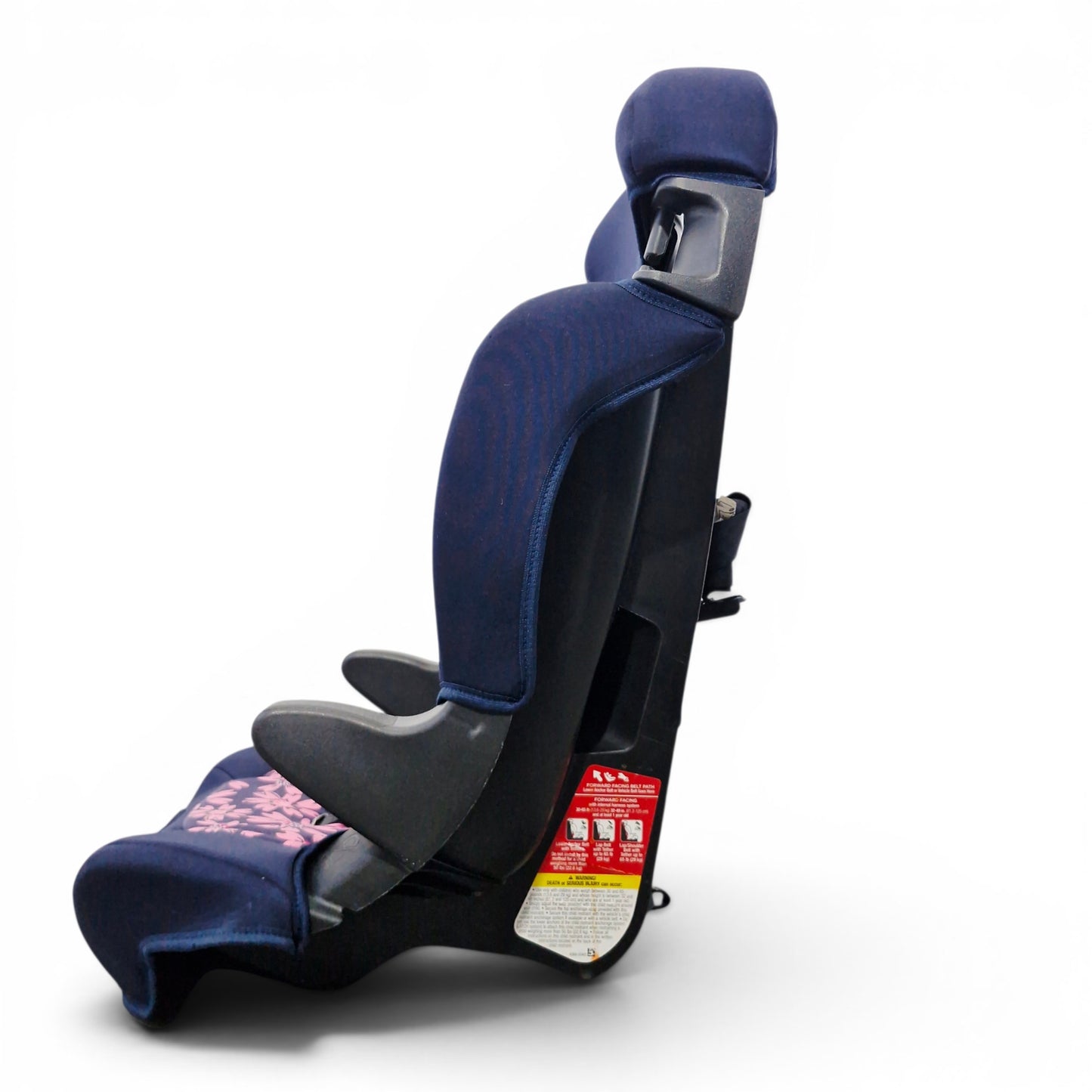Silla de Carro Cosco Kids Finale 2 en 1 Azul con Flores —| Usada