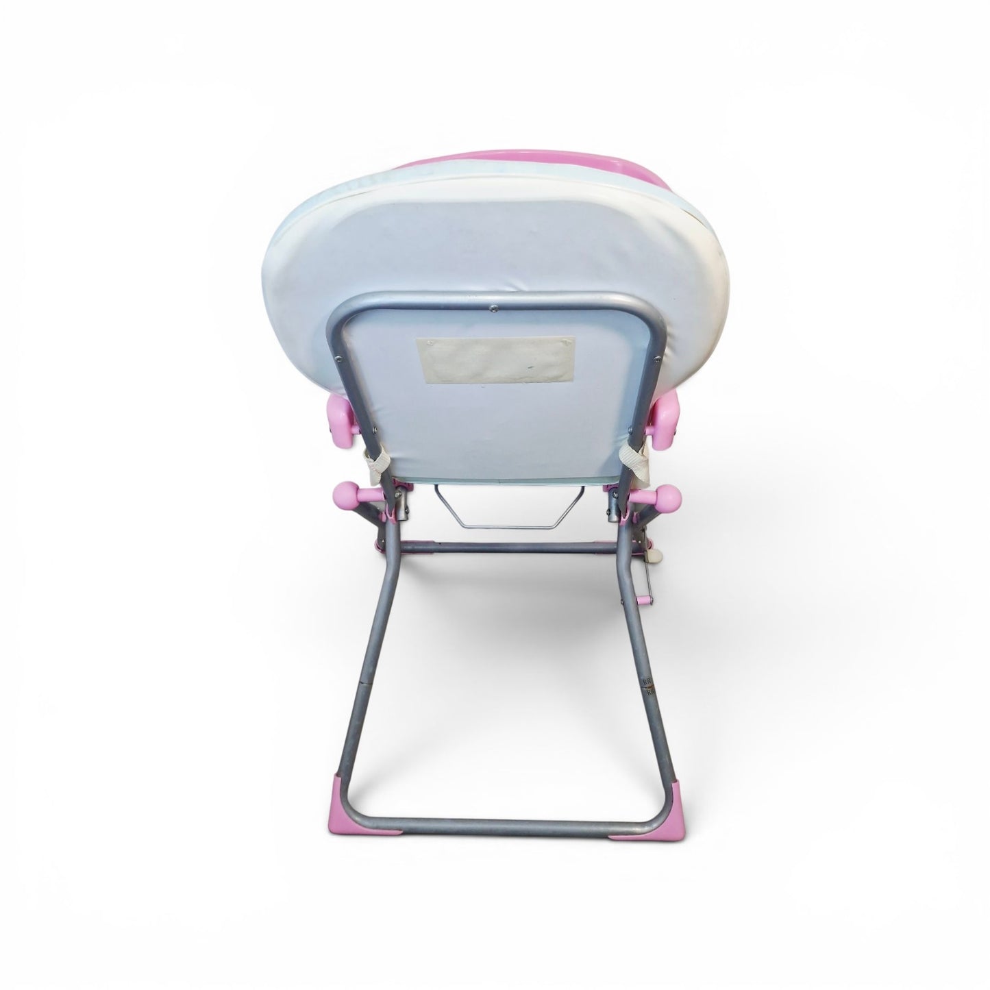 Silla de Comer de Piso Rosada — Espuma Suave, Fácil de Limpiar | Usada