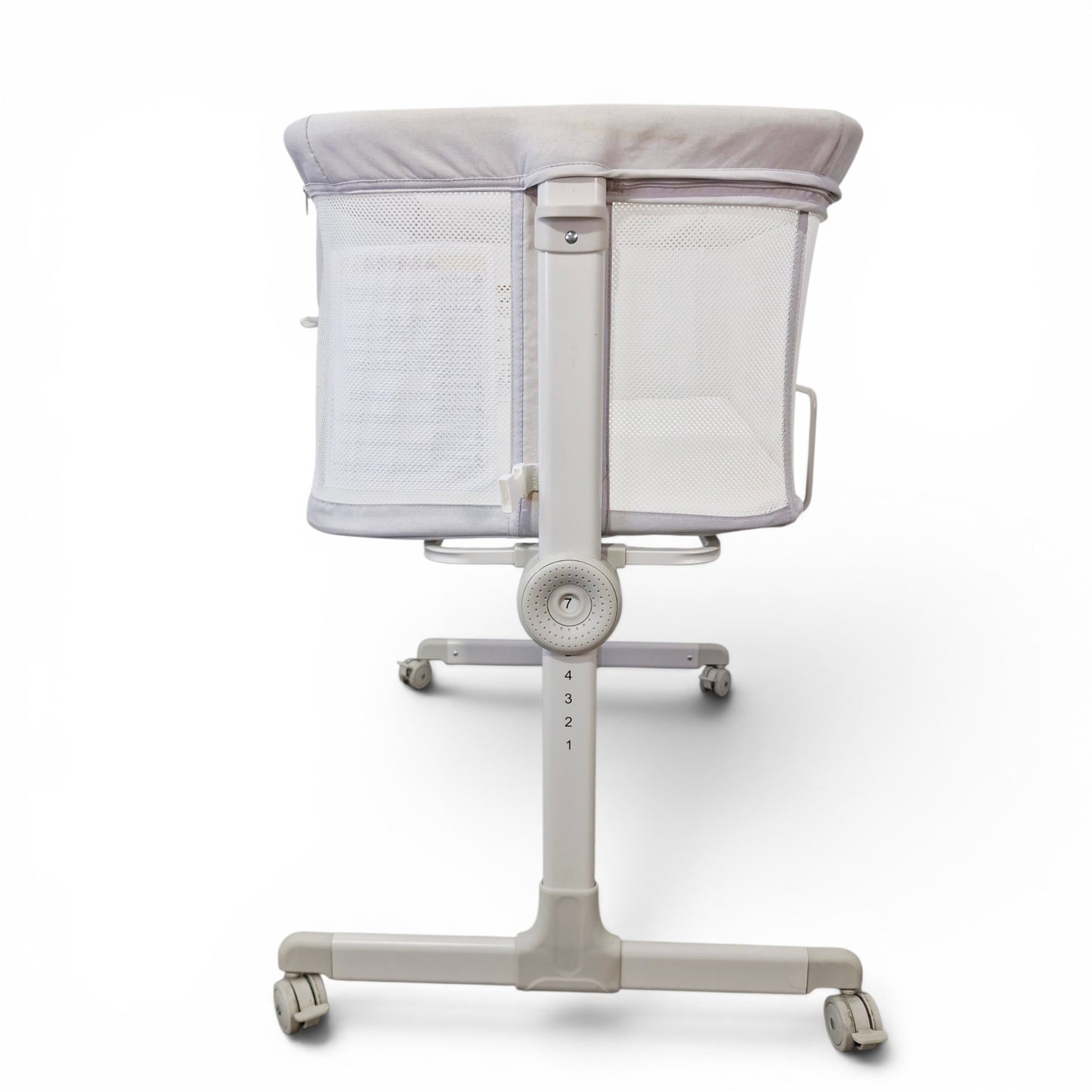 Cuna Colecho Ezebaby Gris Claro — Adaptable a la Cama | Usada