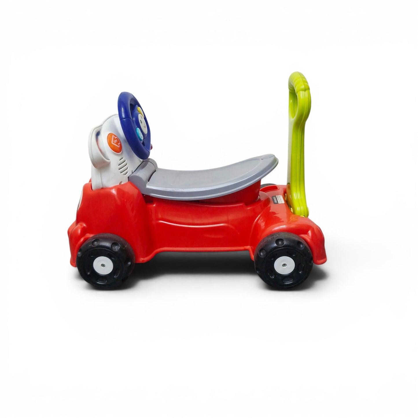 Andadera Carrito Montable Fisher Price 3 en 1 Rojo — Caminar, Saltar y Montar | Usado