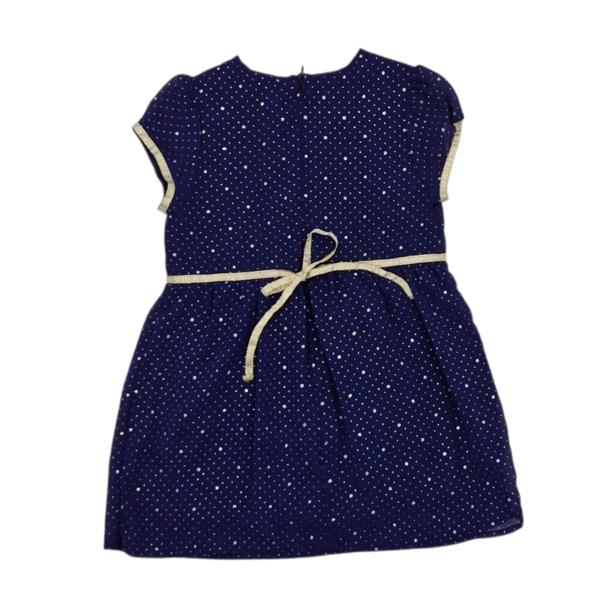 Vestido elegante azul para niña — Talla 18 a 24 meses | Usado
