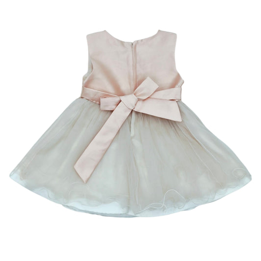 Vestido de gala rosado — Talla 18 a 24 meses | Usado