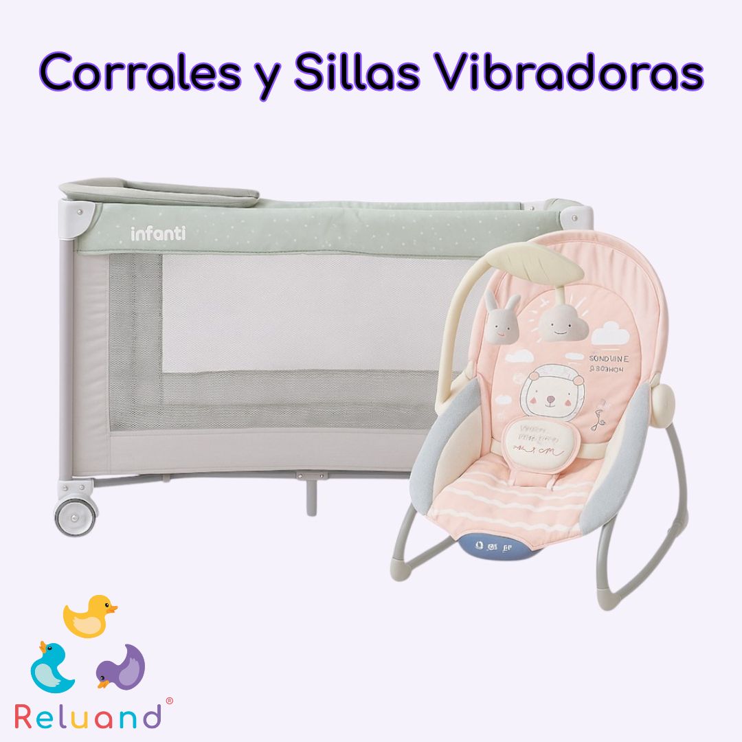 Corrales y Sillas vibradoras/Mecedoras
