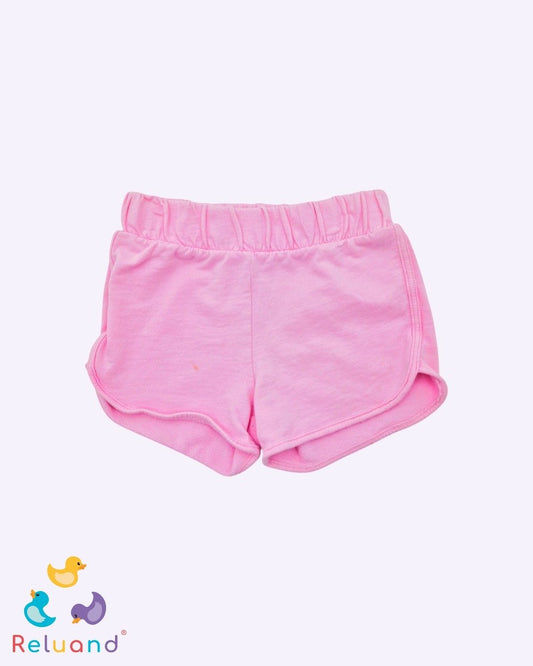 Short rosa pastel, Marca Baby Fresh, Talla 3T.