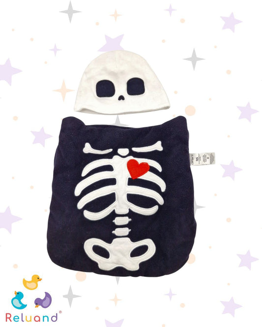 Disfraz esqueleto para bebé, marca Carter´s, talla Única.