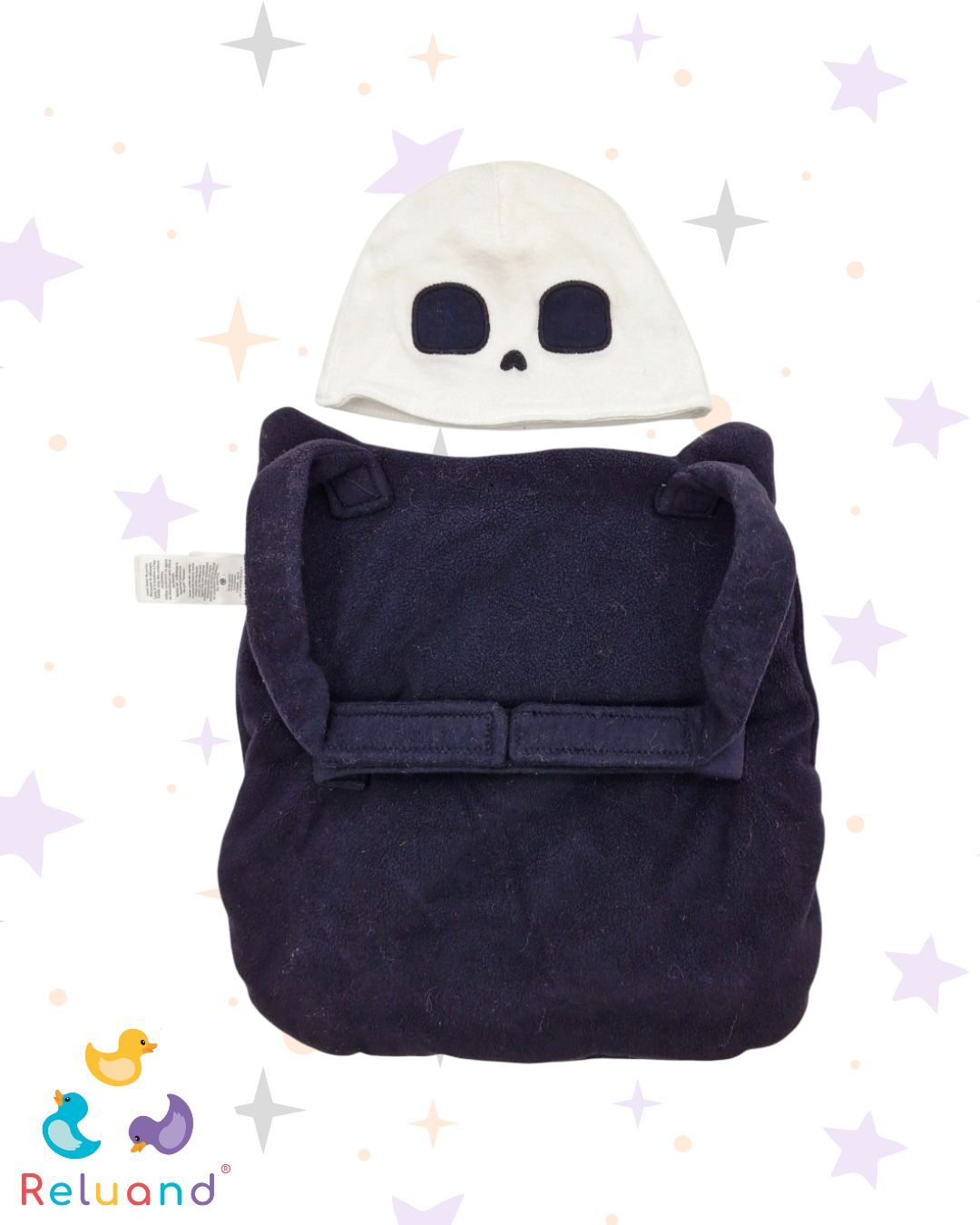 Disfraz esqueleto para bebé, marca Carter´s, talla Única.