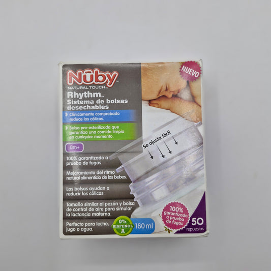 Sistema de bolsas desechables marca Nuby