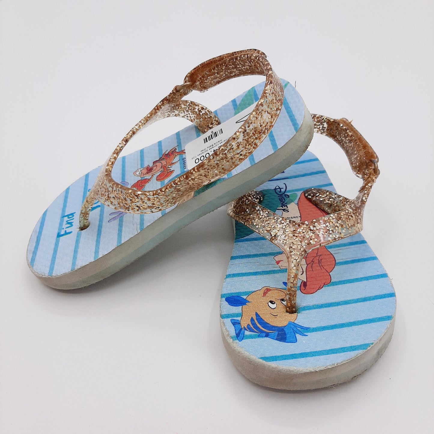 Sandalias correas doradas T25 marca Baby Gap