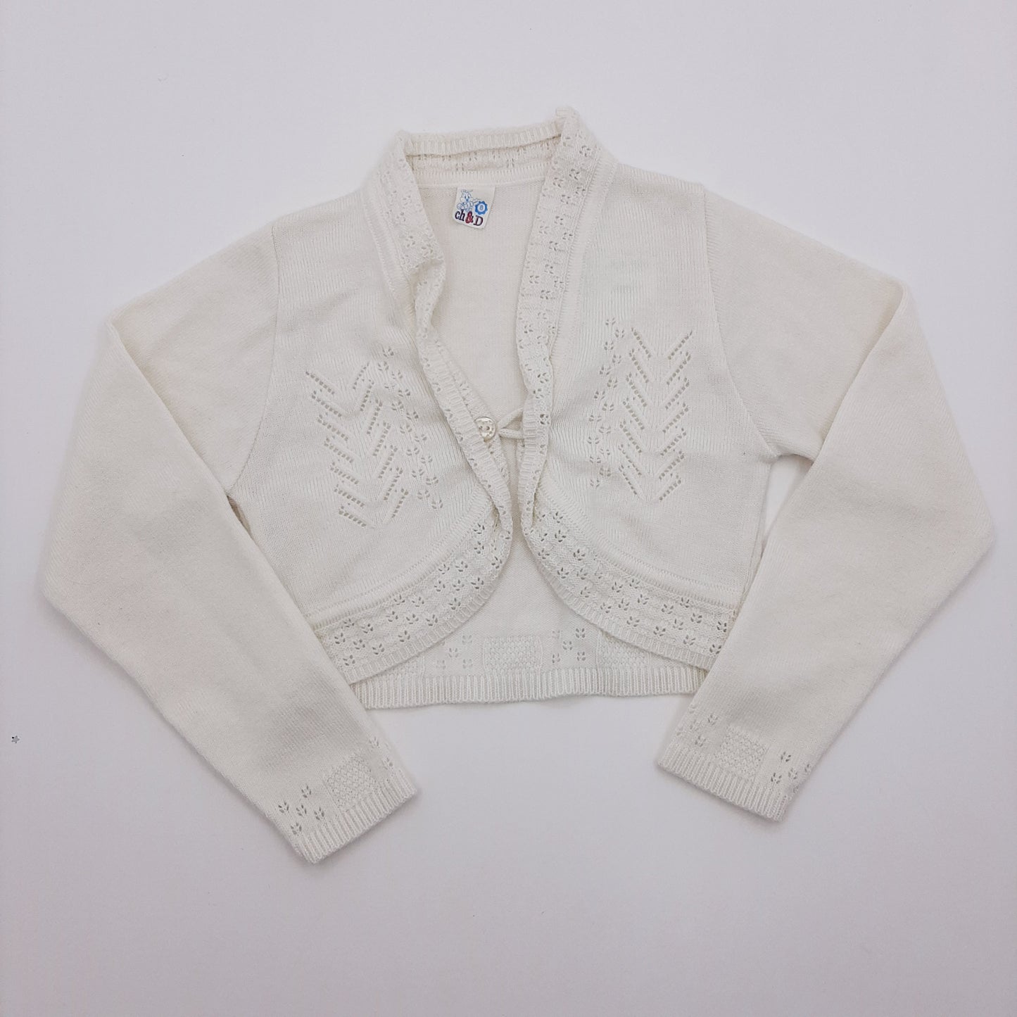 Saco blanco tejido 6T