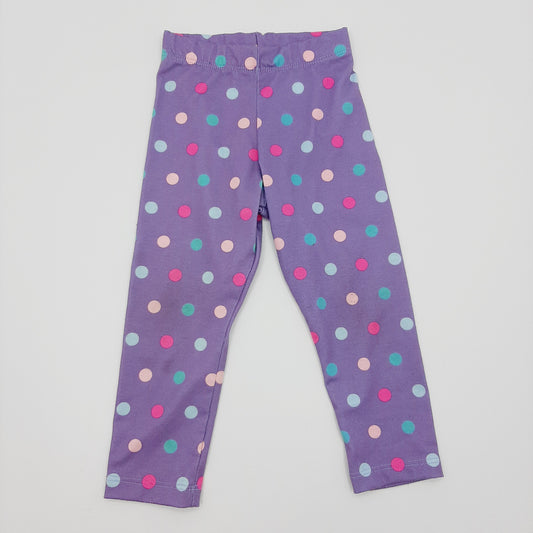 Pantalon morado de pepitas 2T marca Paw Patrol