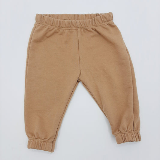 Pantalon cafe de tela 3-6M marca Loguin