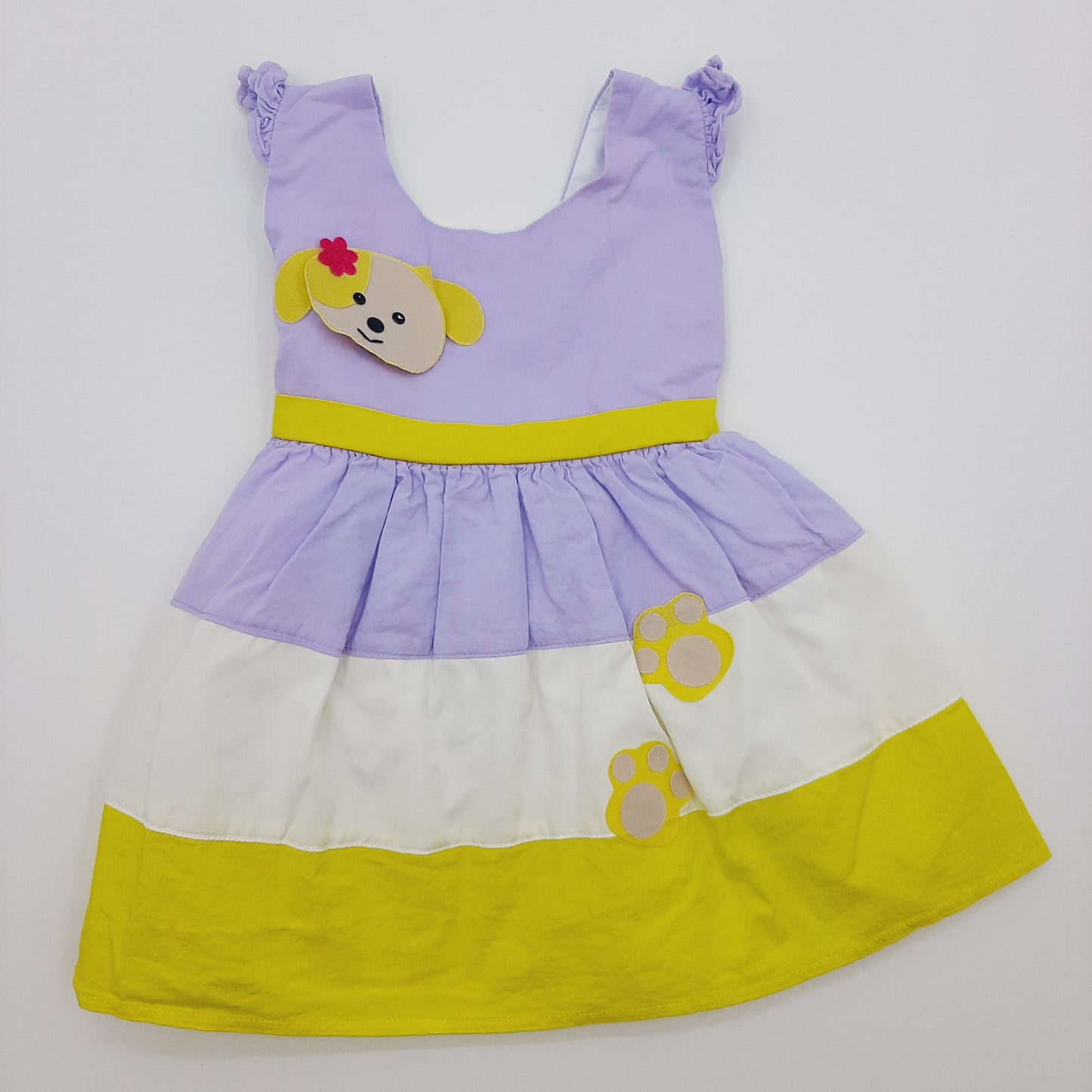 Vestido lila de perrito 3-6M