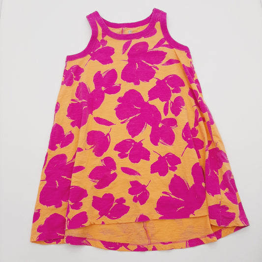 Vestido de flores fuscia 6T marca Gap