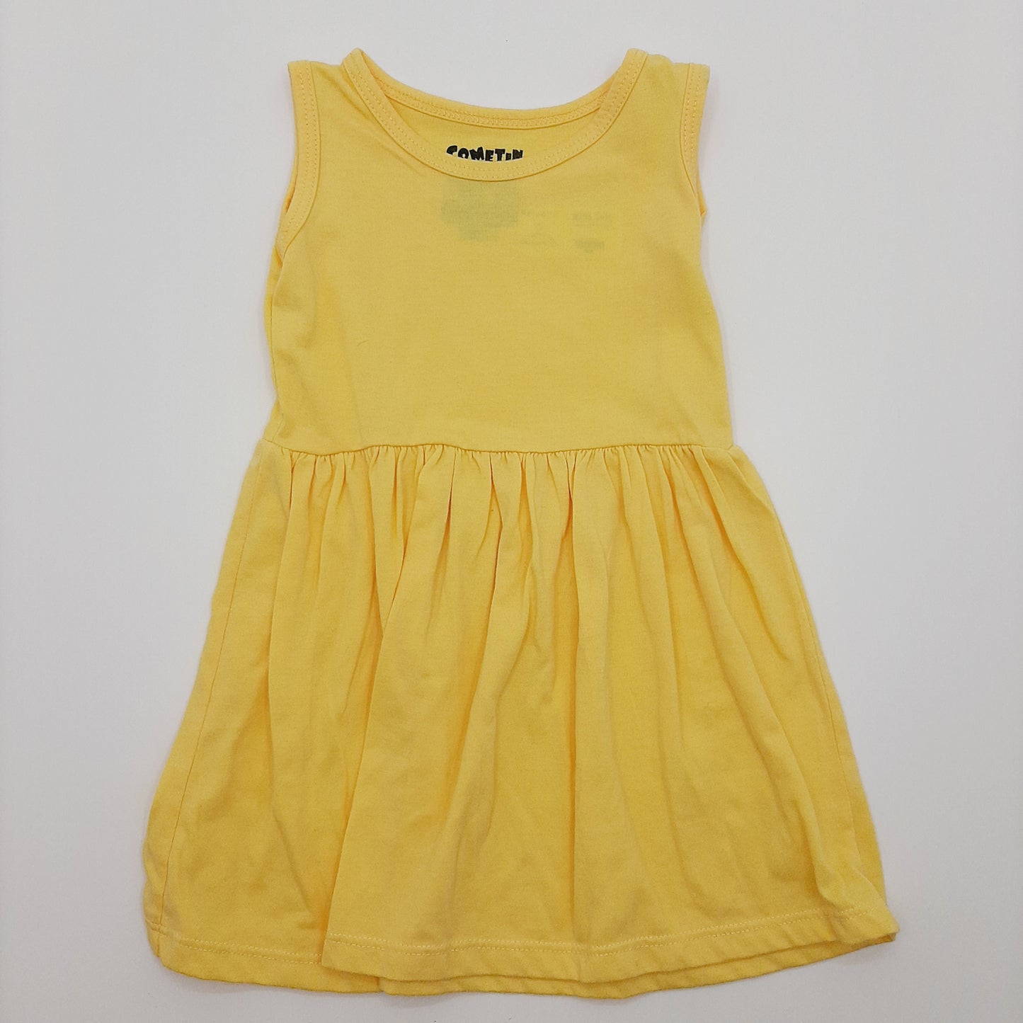 Vestido amarillo 9-12M