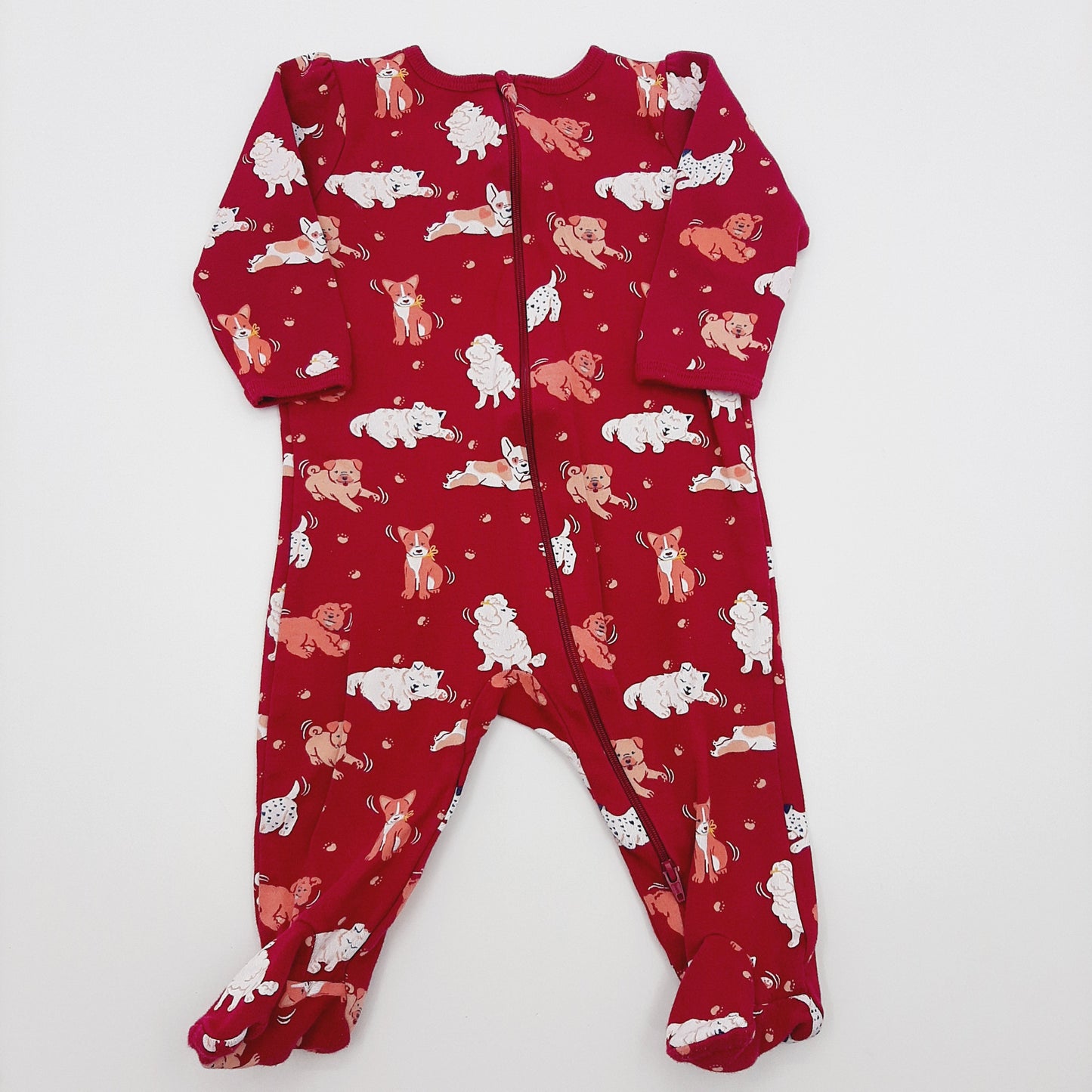 Pijama de perritos 3-6M marca Wonder Nation