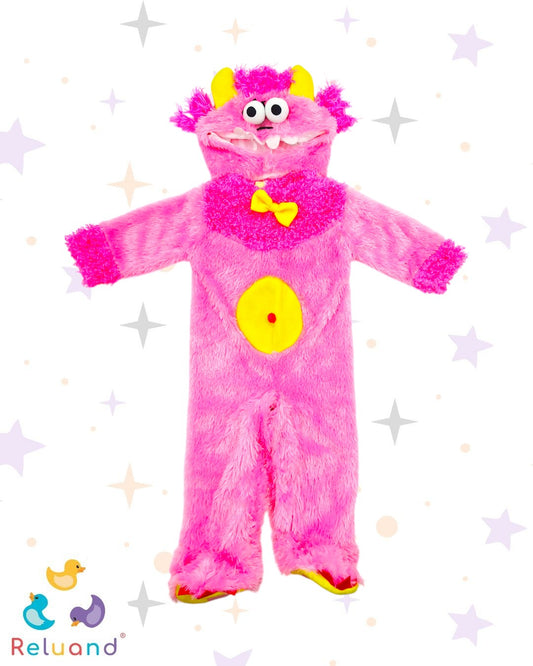 Disfraz de monstruo rosa, marca Rubie´s, talla 12 a 18 meses.