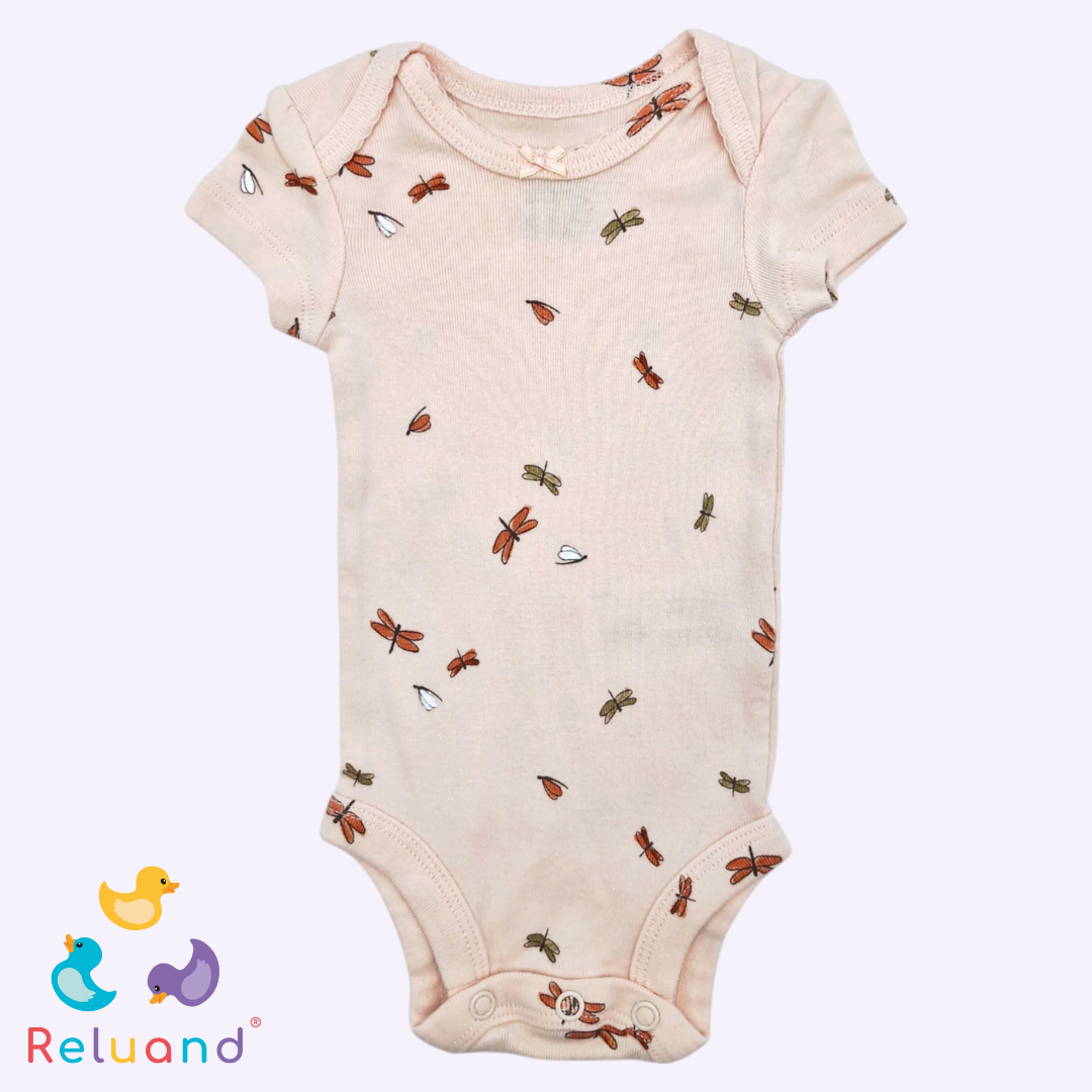 Bebe Usado Vestido Marca Bebe Negro Set Bodies X3: Rosado Manga