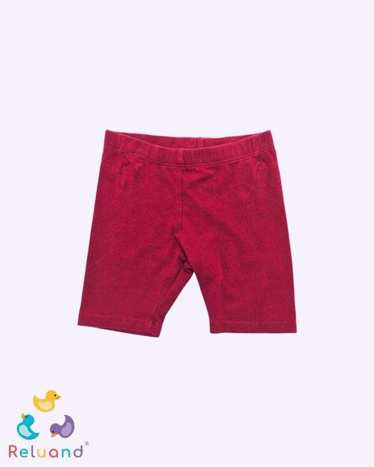 Short vino tinto de H&M, talla 2T.