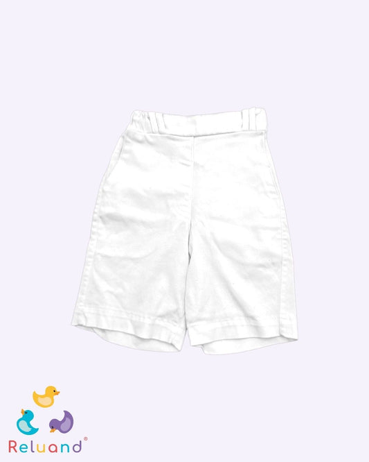 Short blanco marca Tere, talla 2T.