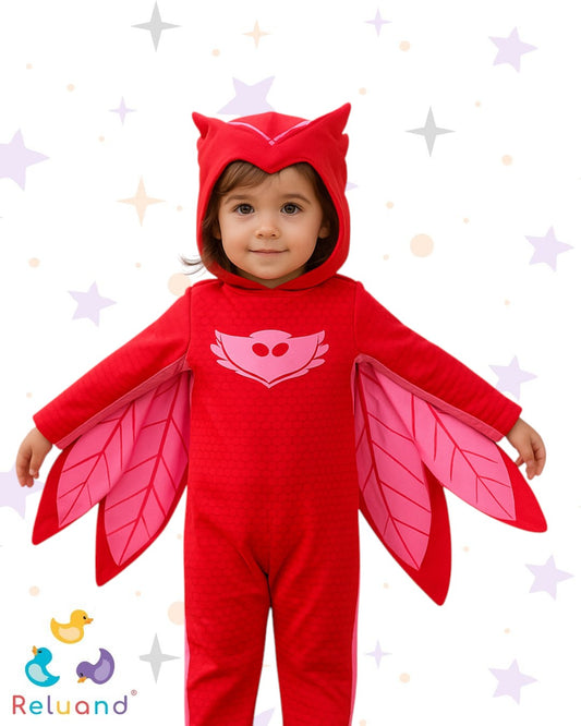 Disfraz De Pj Masks Owlette, marca Pj Masks, Talla 2 a 3T.