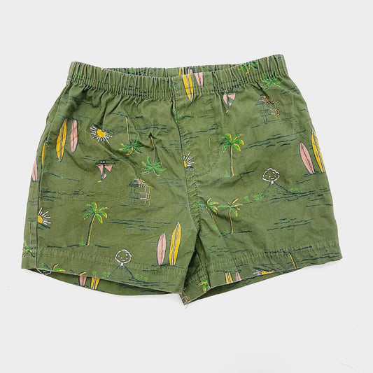 Pantaloneta  verde  surf marca carters