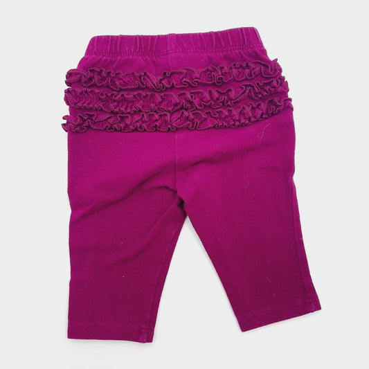 Pantalon morado 0-3M marca Old Navy