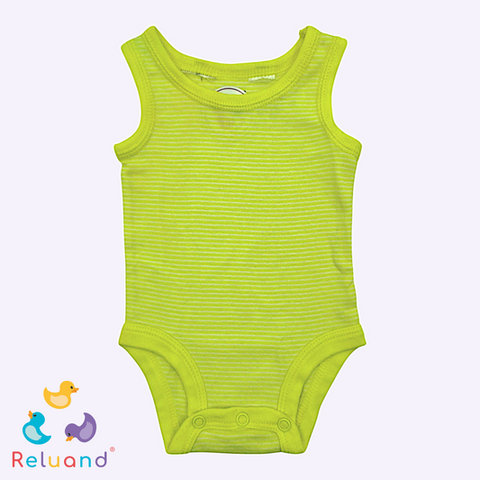 Set bodies X2: mangas sisa, azul con balle y garza, amarillo a rayas blancas, Marca Carter´s, Talla NB.