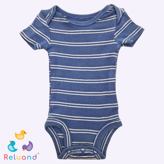 Set bodies X3: azul, azul a rayas y verde, Marcas Carter´s, Talla NB.