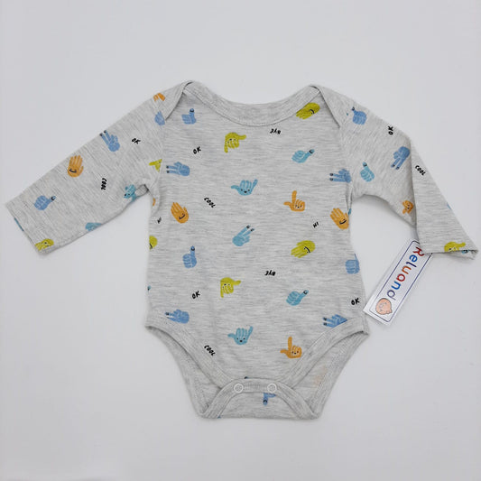 Body manga larga OffCorss 0-3M Cod.172