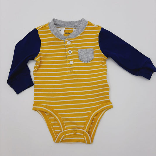 Body manga larga Carter´s 0-3M Cod.235