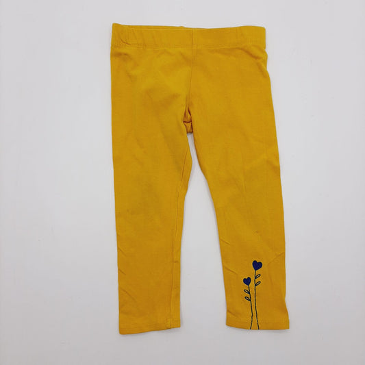 Leggins amarillo 3T Cod.496