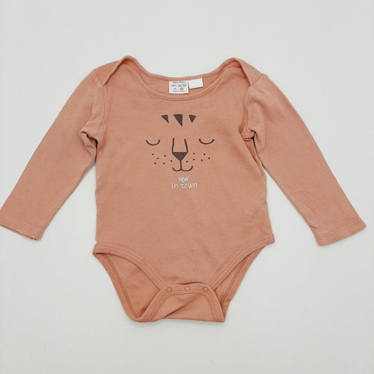 Body manga larga Zara 12-18M Cod.809