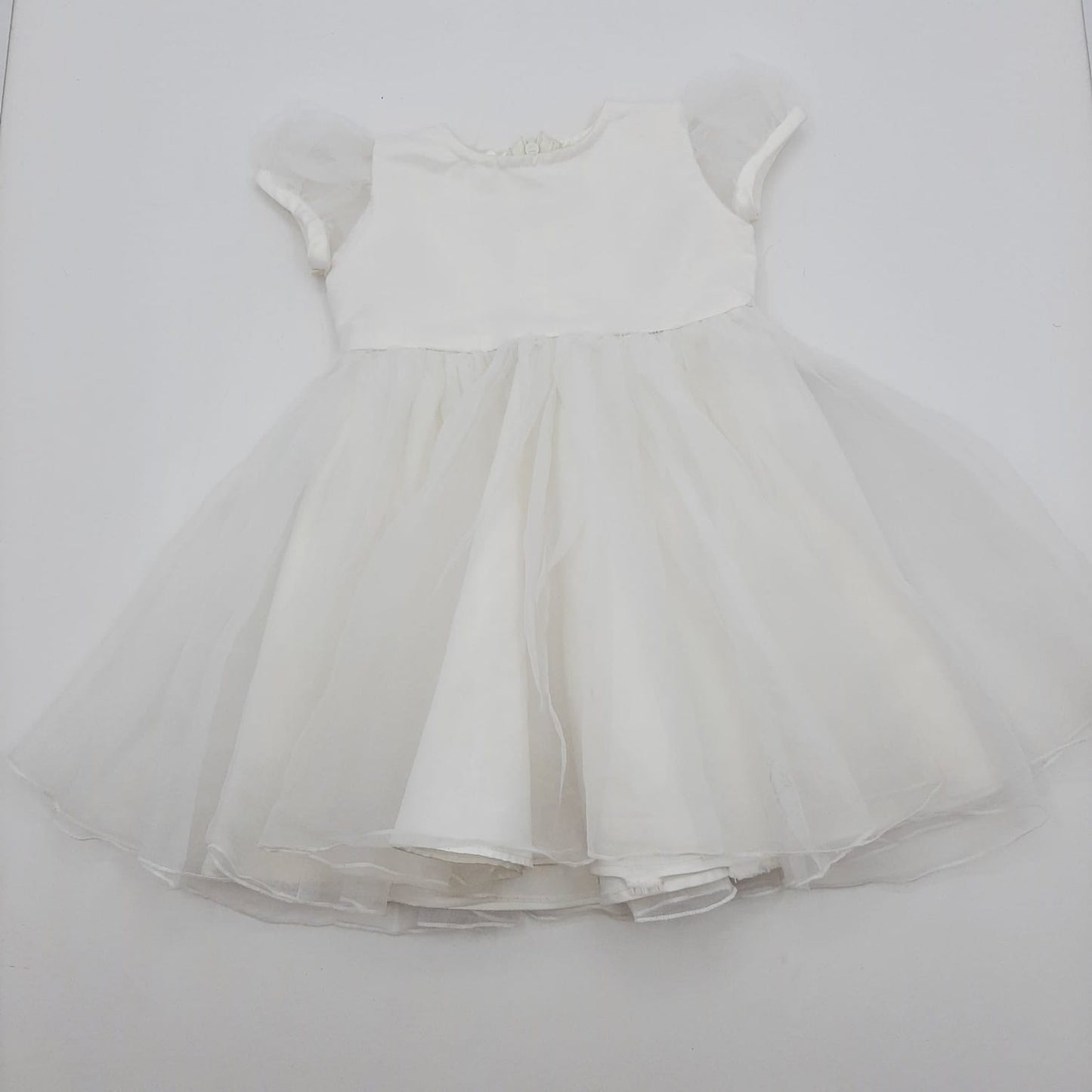 Vestido elegante  Blanco T3 Cod.463