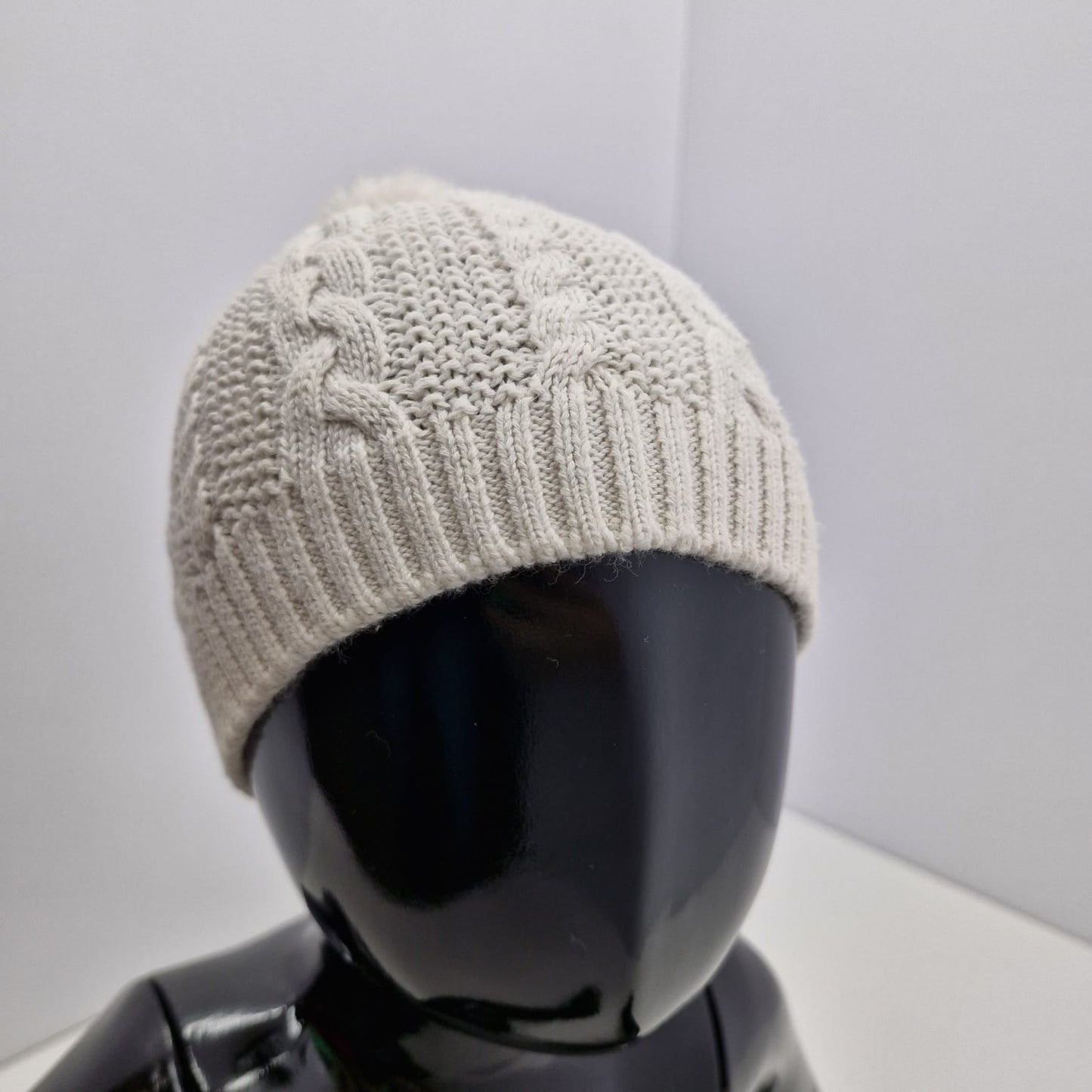 Gorro Tejido Blanco