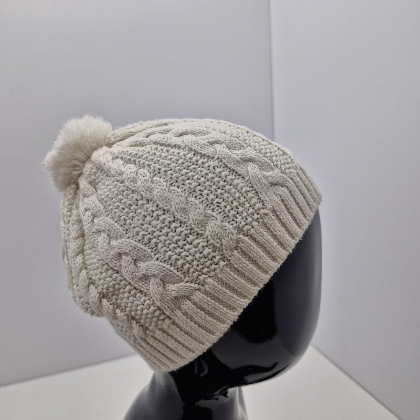 Gorro Tejido Blanco