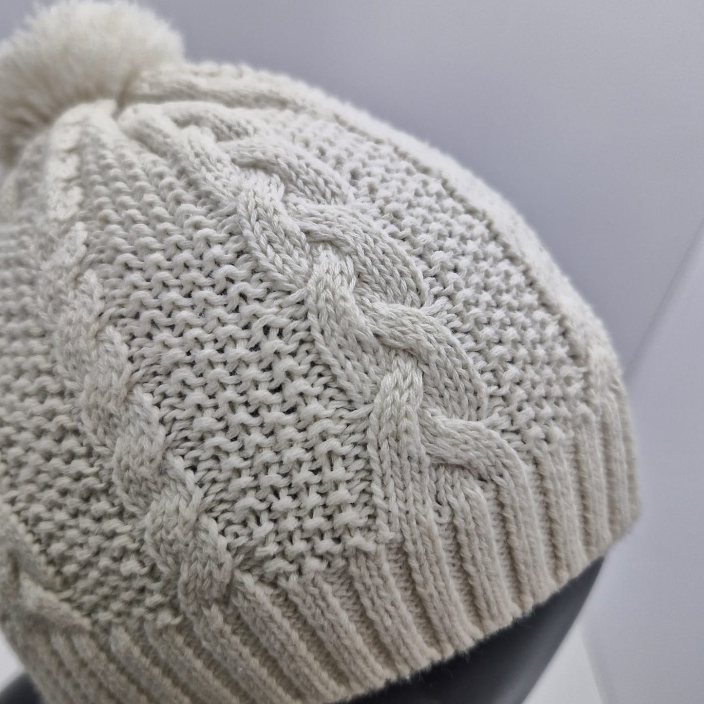 Gorro Tejido Blanco