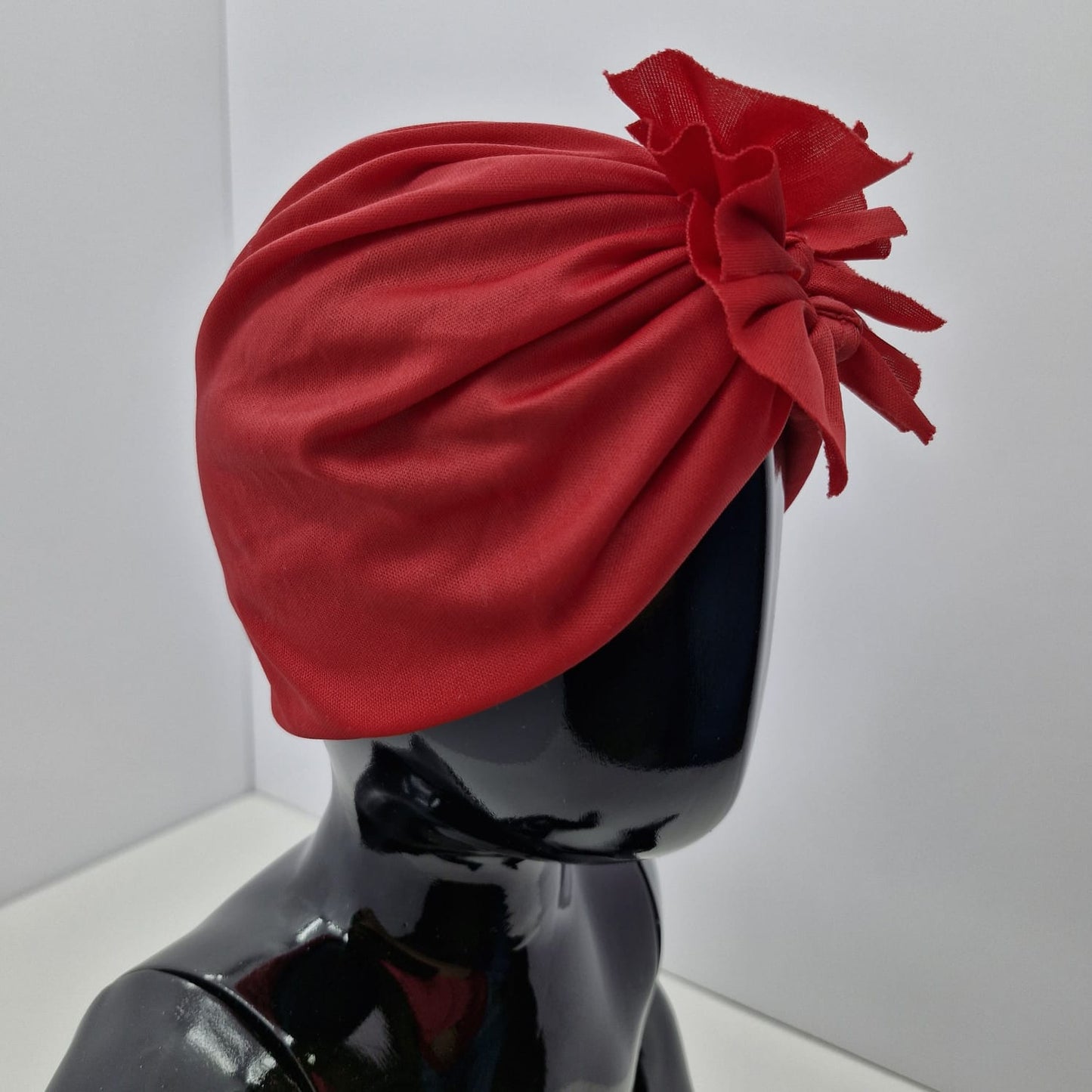 Gorro Turbante Rojo