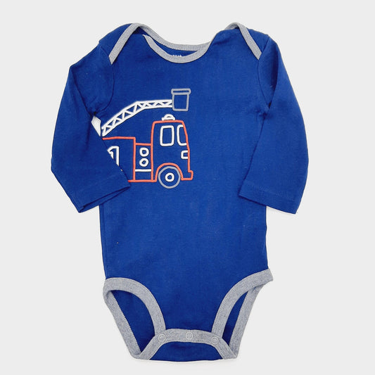 Body azul manga larga Marca Carters 6 m